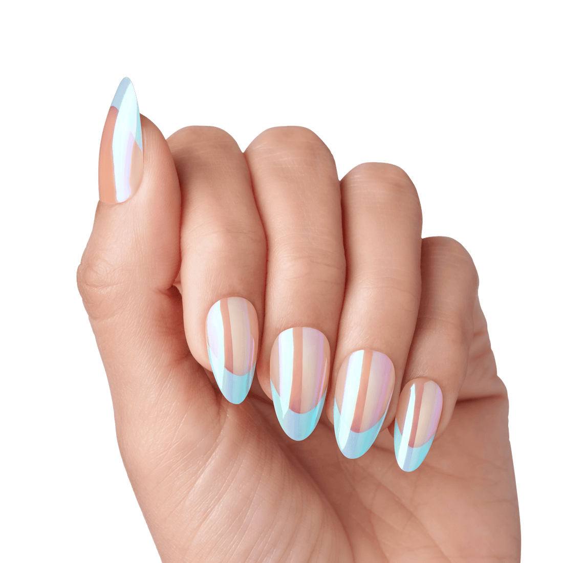 KISS Voguish Fantasy Press On Glue Nails - Hot Interest