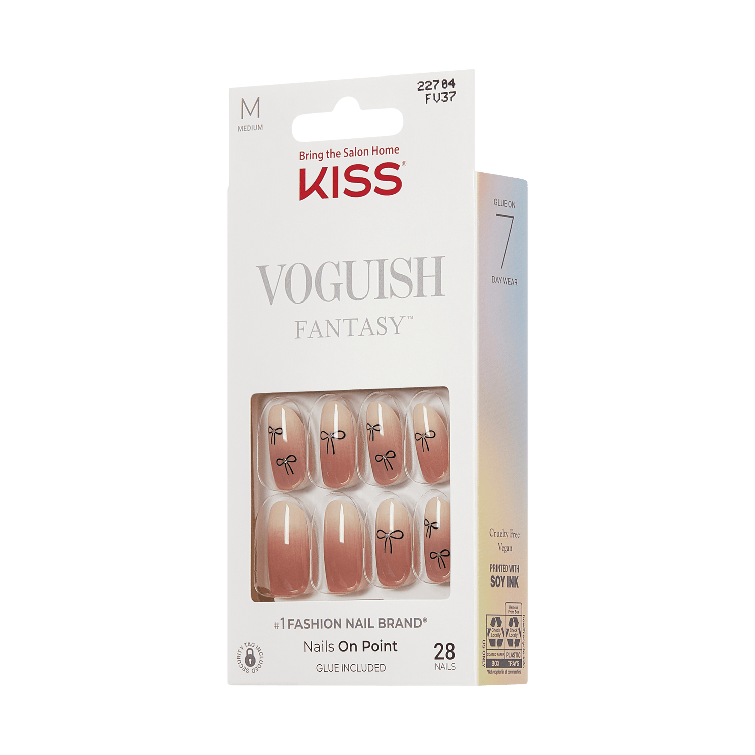 KISS Voguish Fantasy Press On Glue Nails - Starlit Serenade