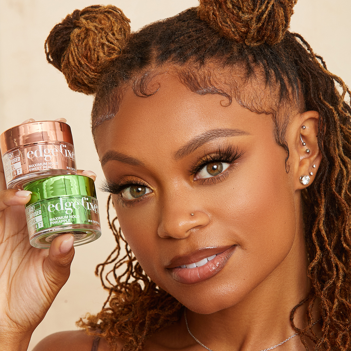 KISS Colors &amp; Care Edge Fixer 30mL - Sweet Peach