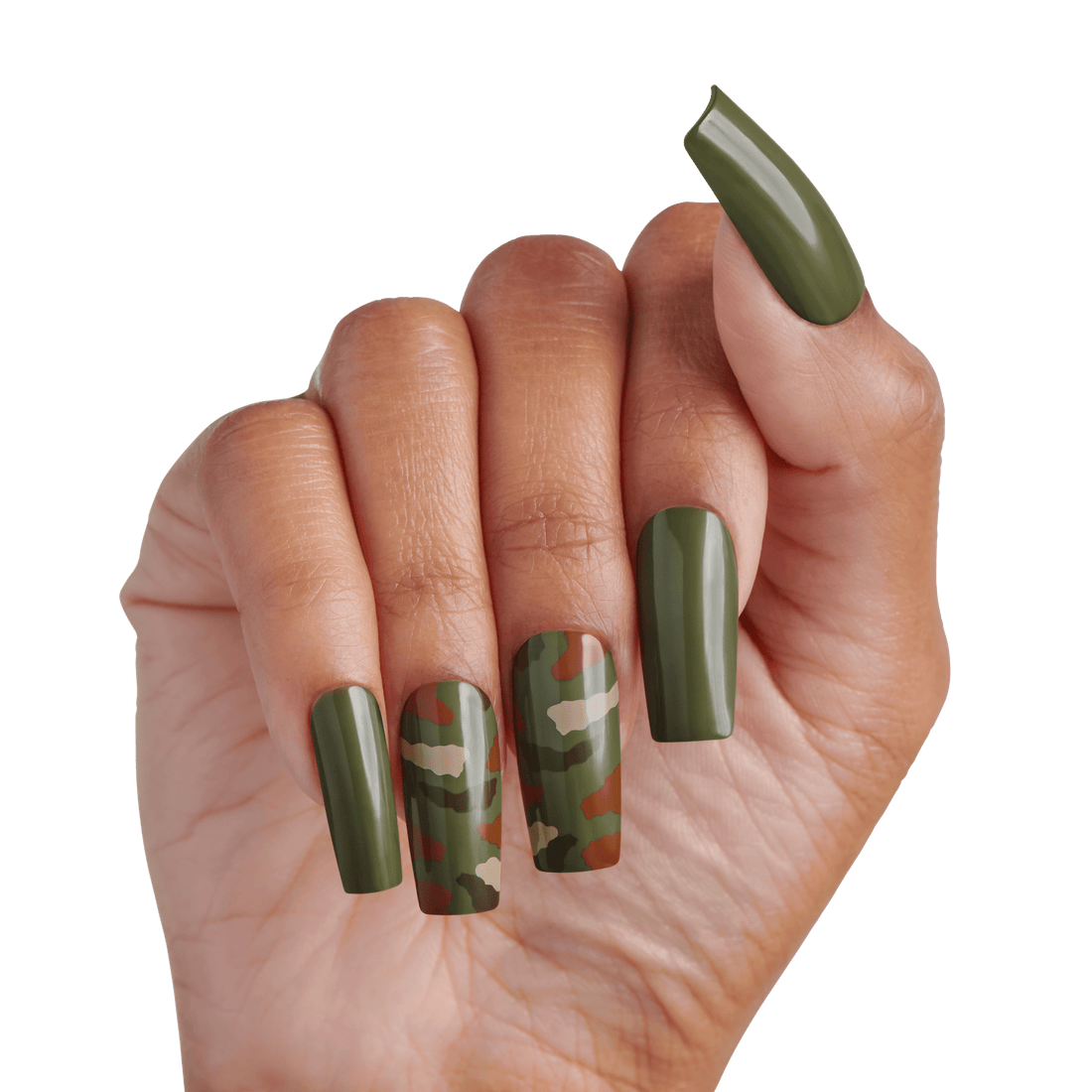 KISS Salon Design Press On Glue Nails - Dancer