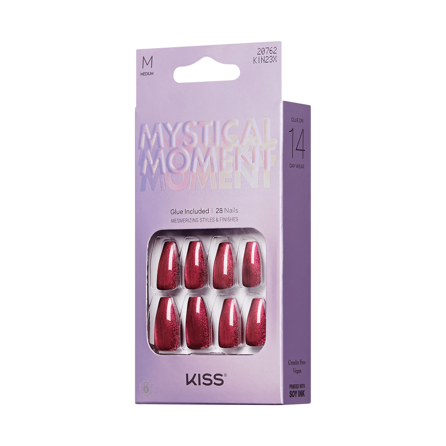 KISS Mystical Moment Press On Glue Nails - Slide By