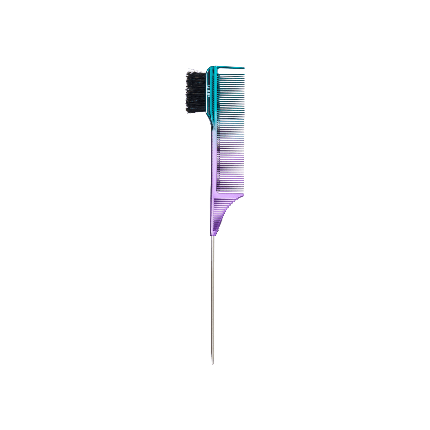 KISS Colors &amp; Care 3-in-1 Ombre Chrome Edge Combrush